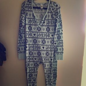 Pink by Victorias Secret onesie
